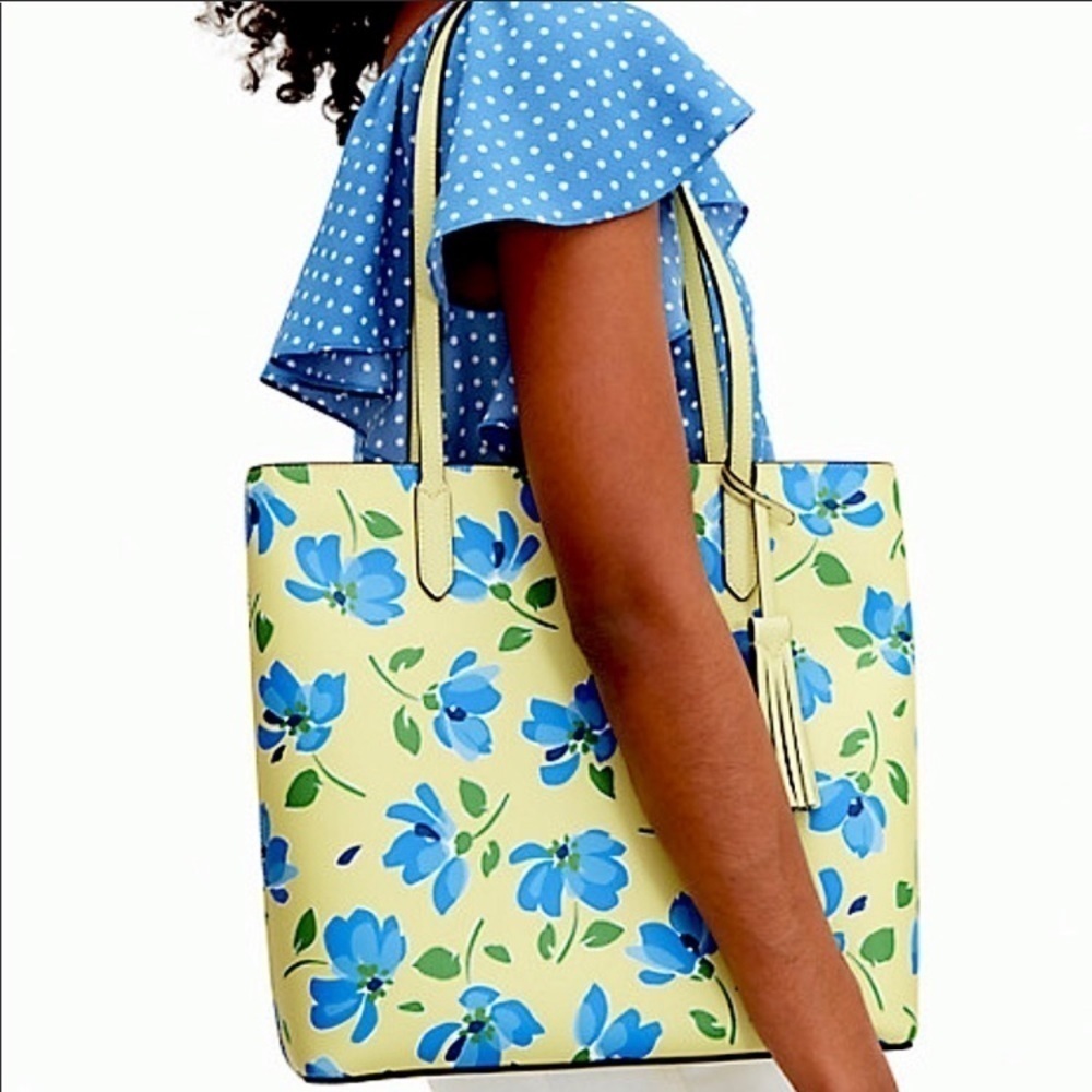 KATE SPADE - Jana Tea Garden Toss Tote - …